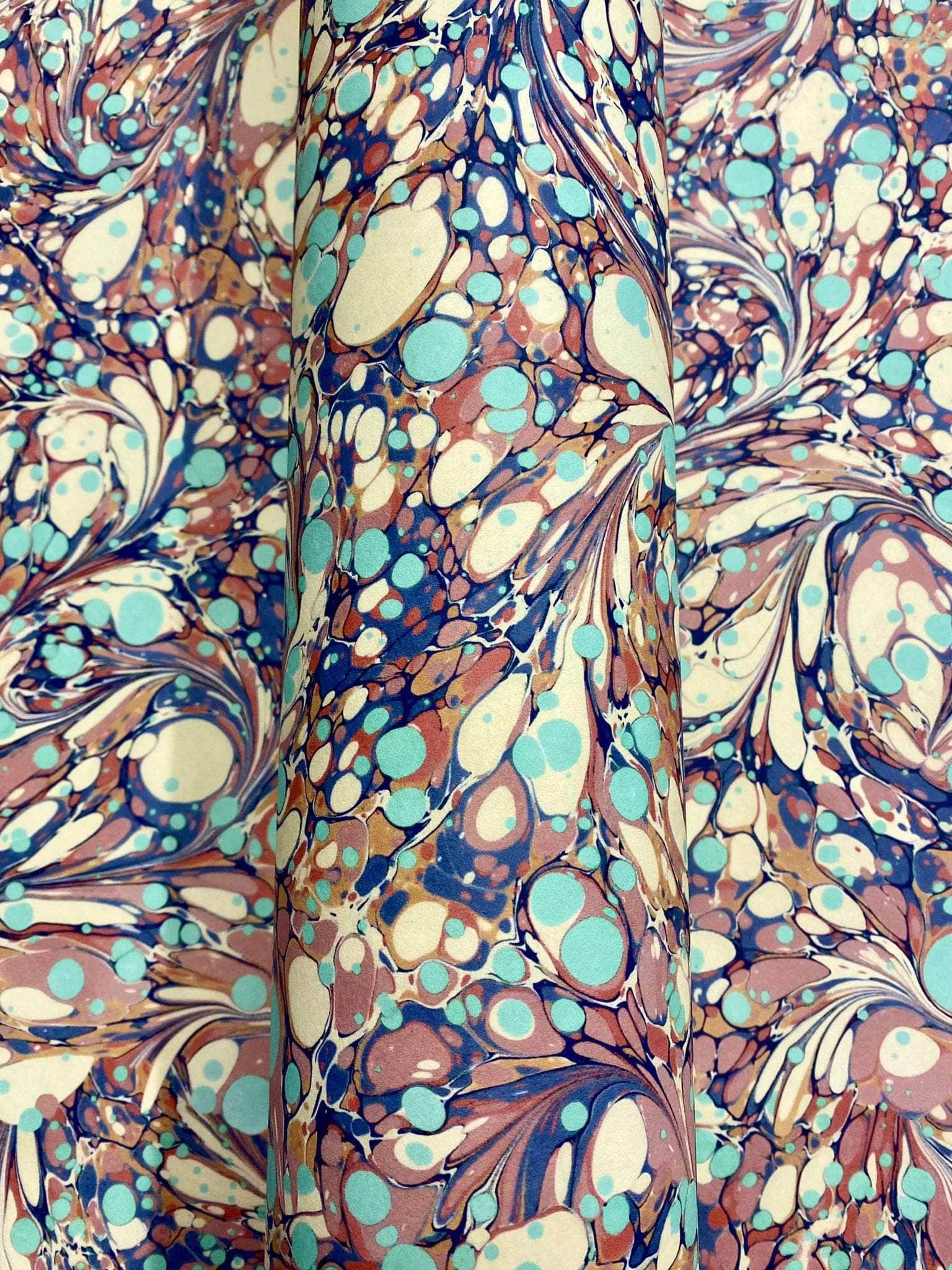 Marbled Wallpaper - 'Aurora' Colour: Opal - Eco Non-Woven