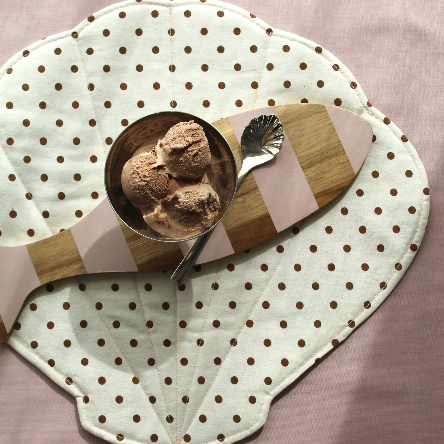 Fleurs de La Mer Tray Pink