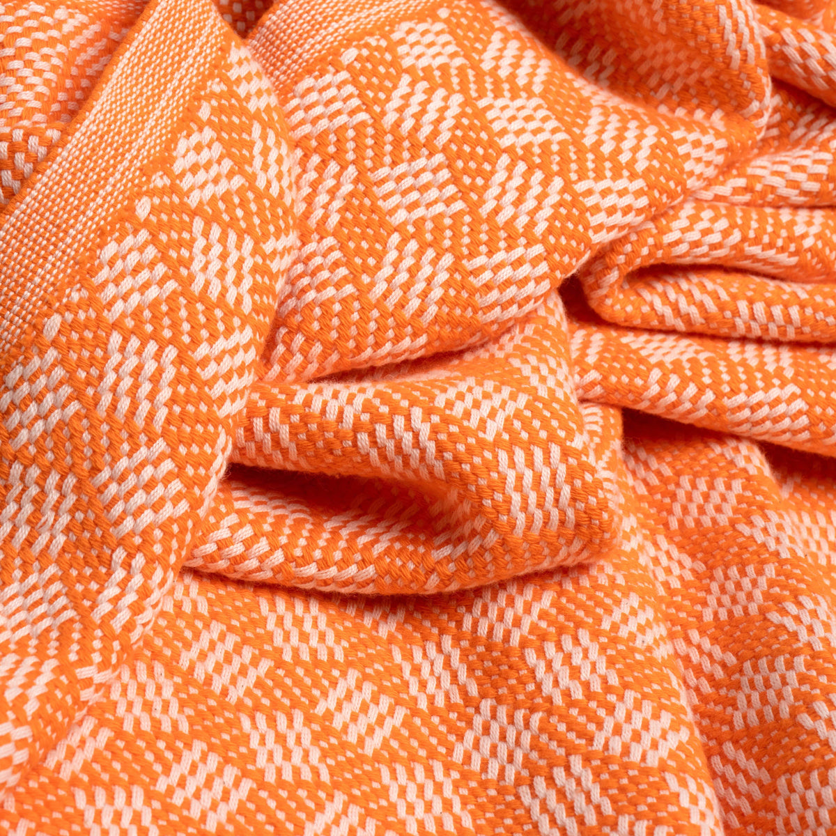 Modern Love Pure Cotton Bath Towel In Sicilian Orange