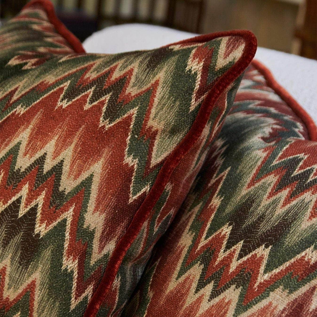 Pillow Herringbone Orange