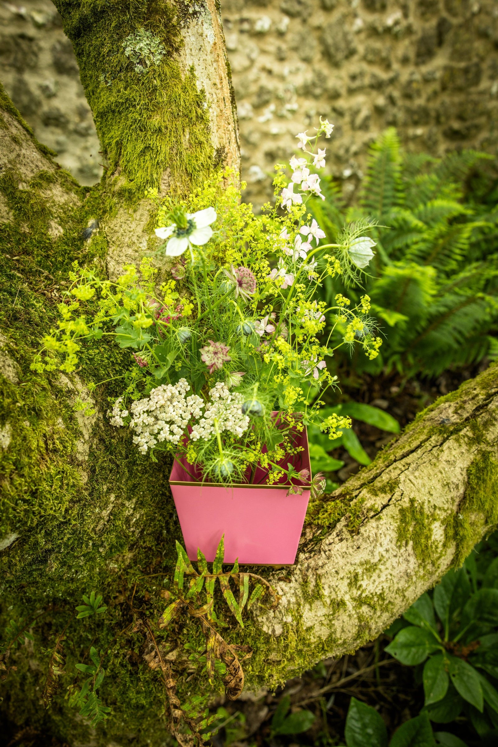 Square Planter | Small | Candy Pink