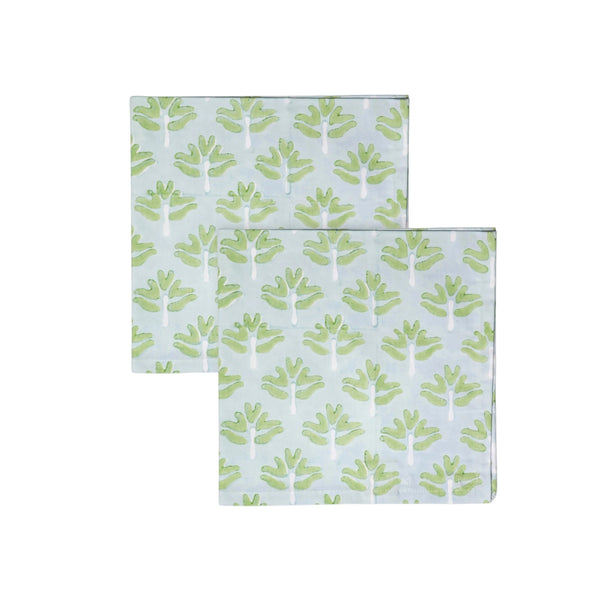 Zeenat Table Napkin Set of 2 - Powder Blue