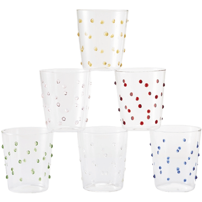 Set of 6 Water Glasses – Punti
