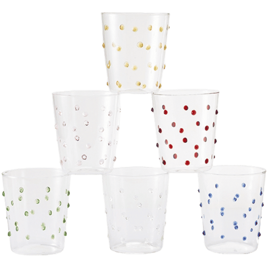 Set of 6 Water Glasses – Punti