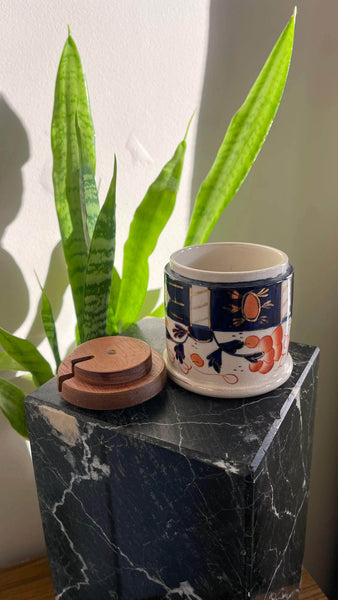 Sugar Porcelain Pot