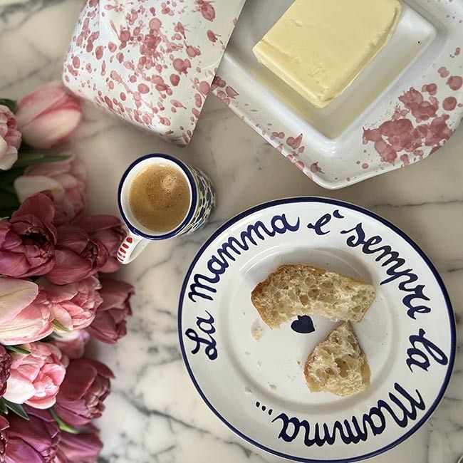 La Famiglia Plate 16cm La Mamma