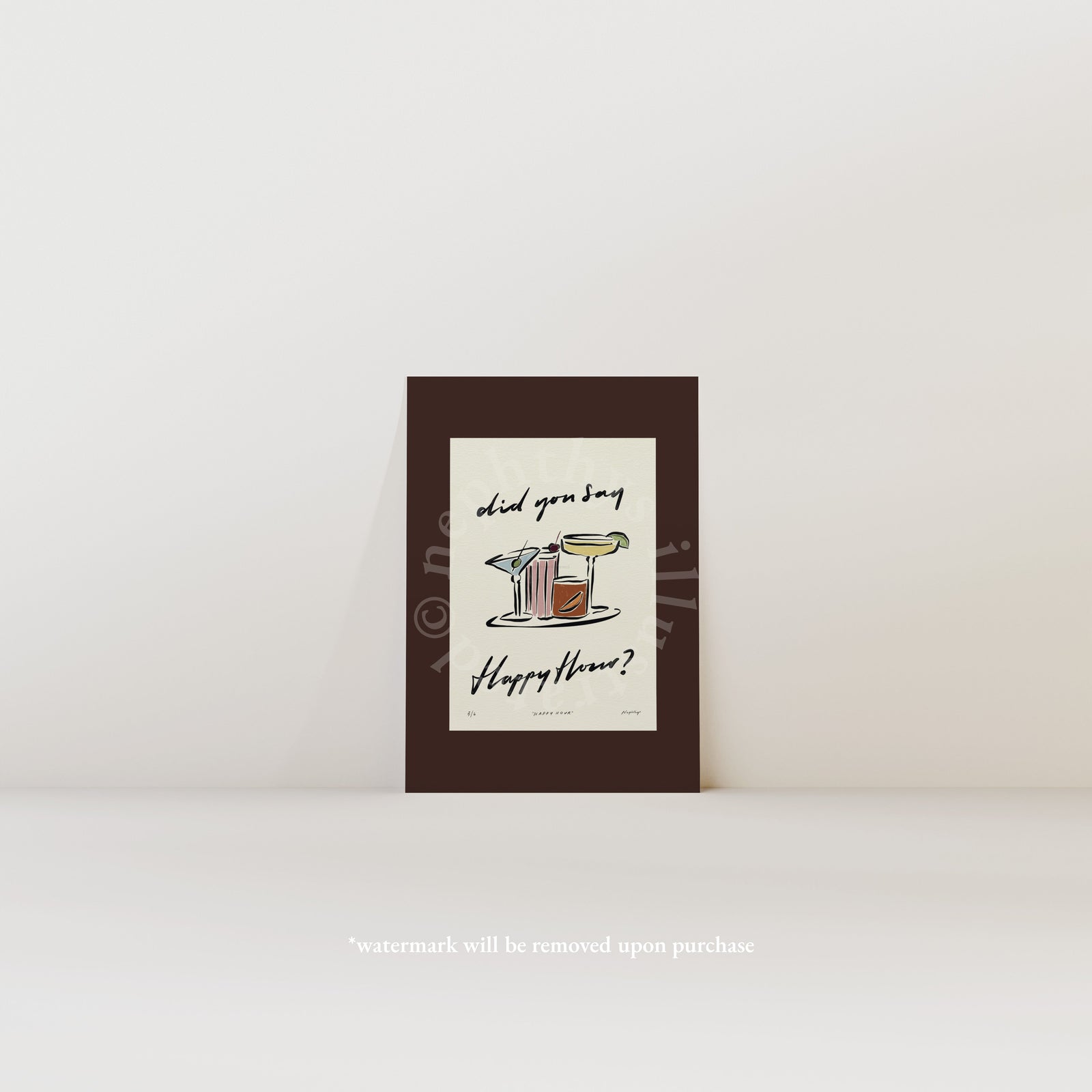 Happy Hour Print