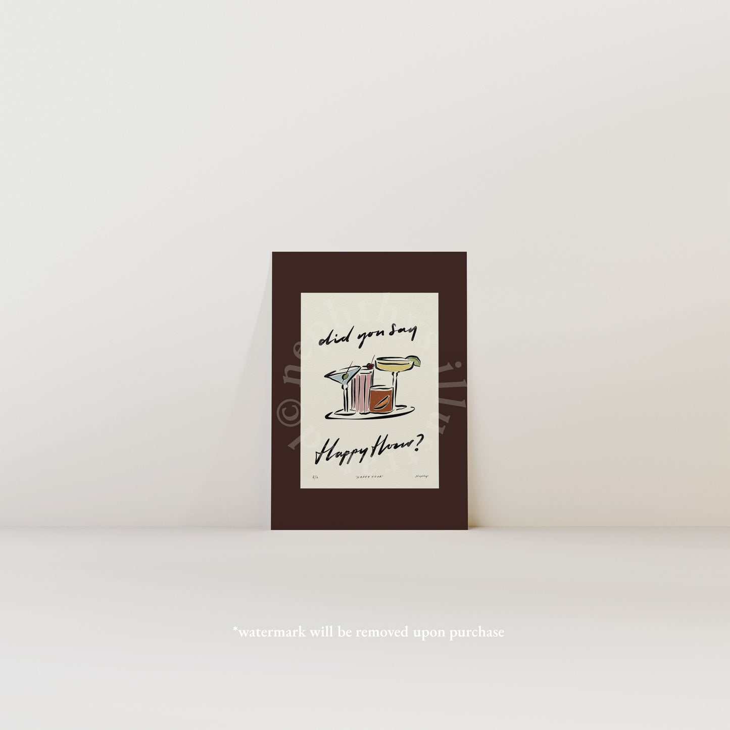 Happy Hour Print
