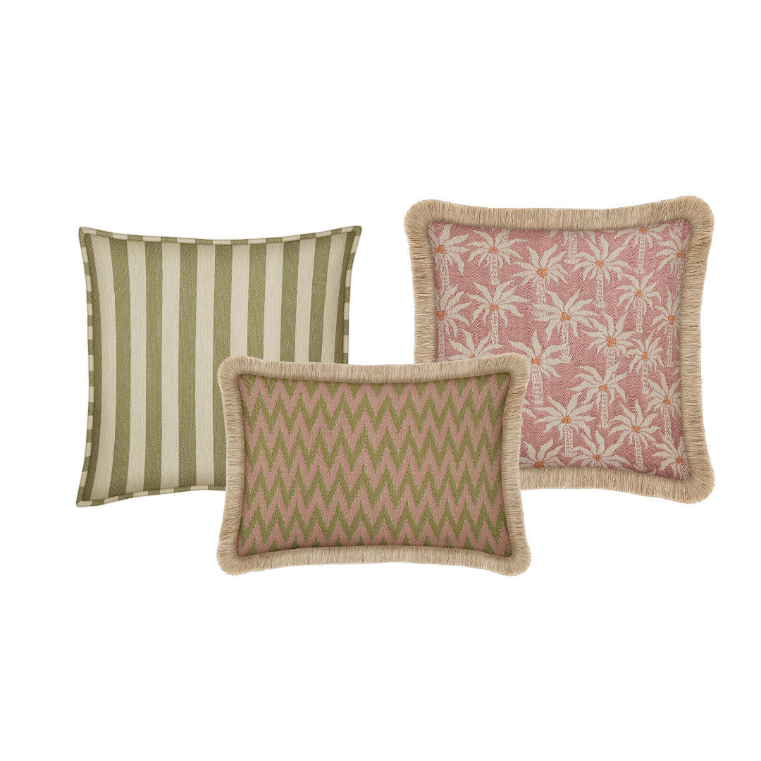 The Blush Oasis Cushion Set - S