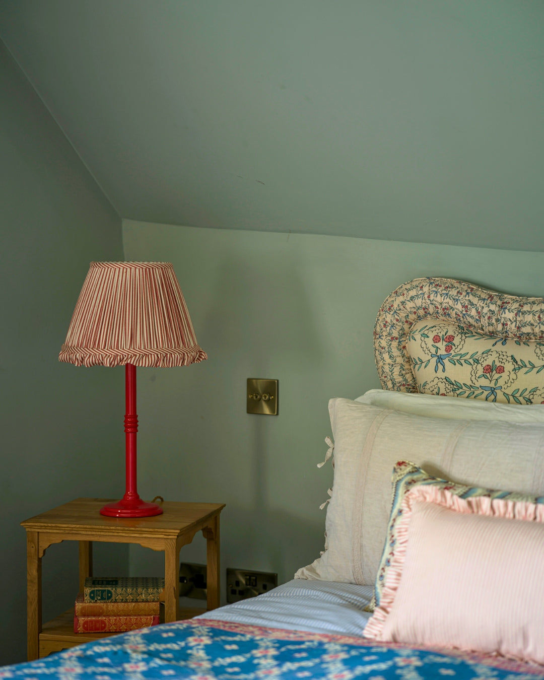 Striped Cherry Lampshade