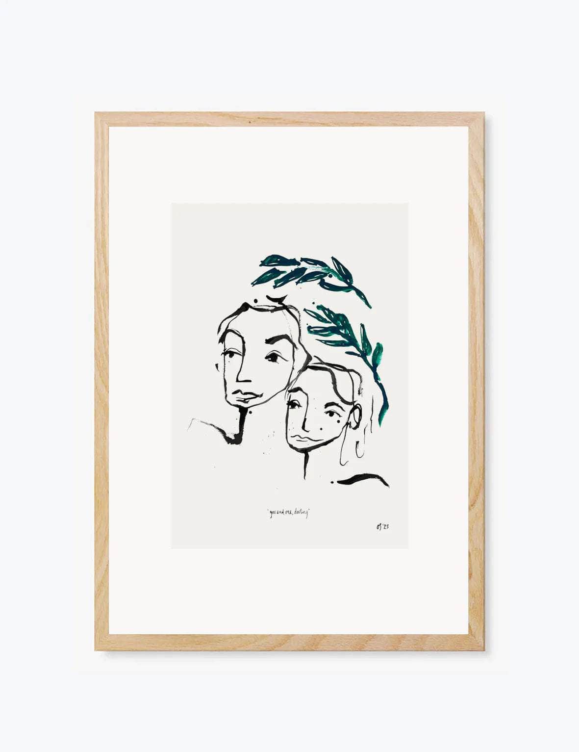 You And Me, Darling | Wall Art Print