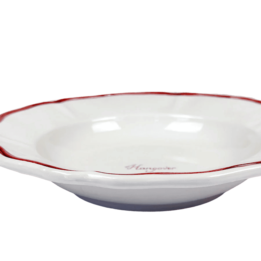 "Hangover" - Soup Plate