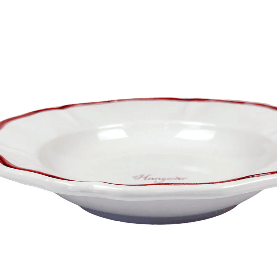 "Hangover" - Soup Plate