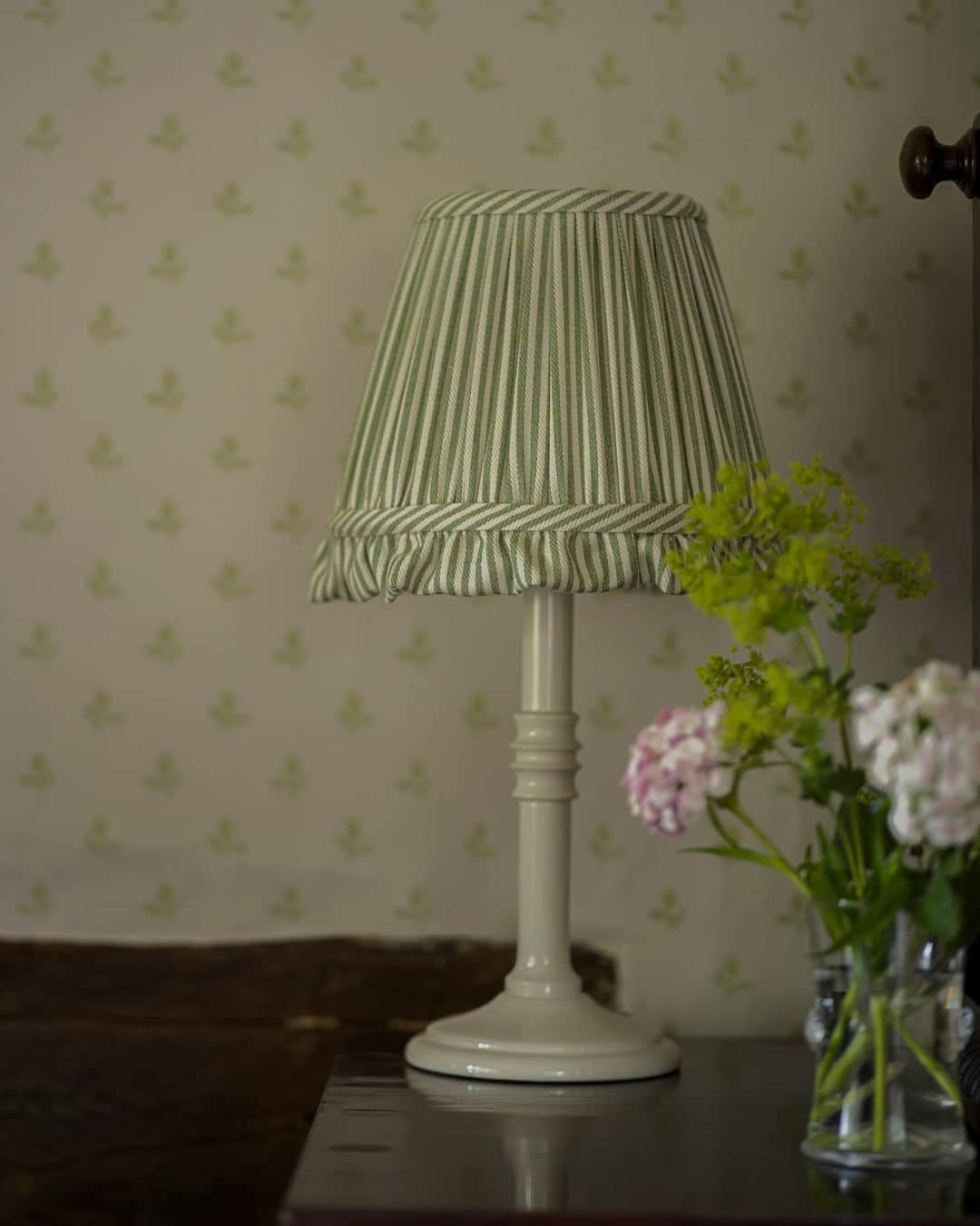 The Fine Stripe in Sage