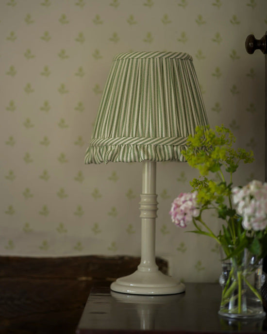 The Fine Stripe in Sage