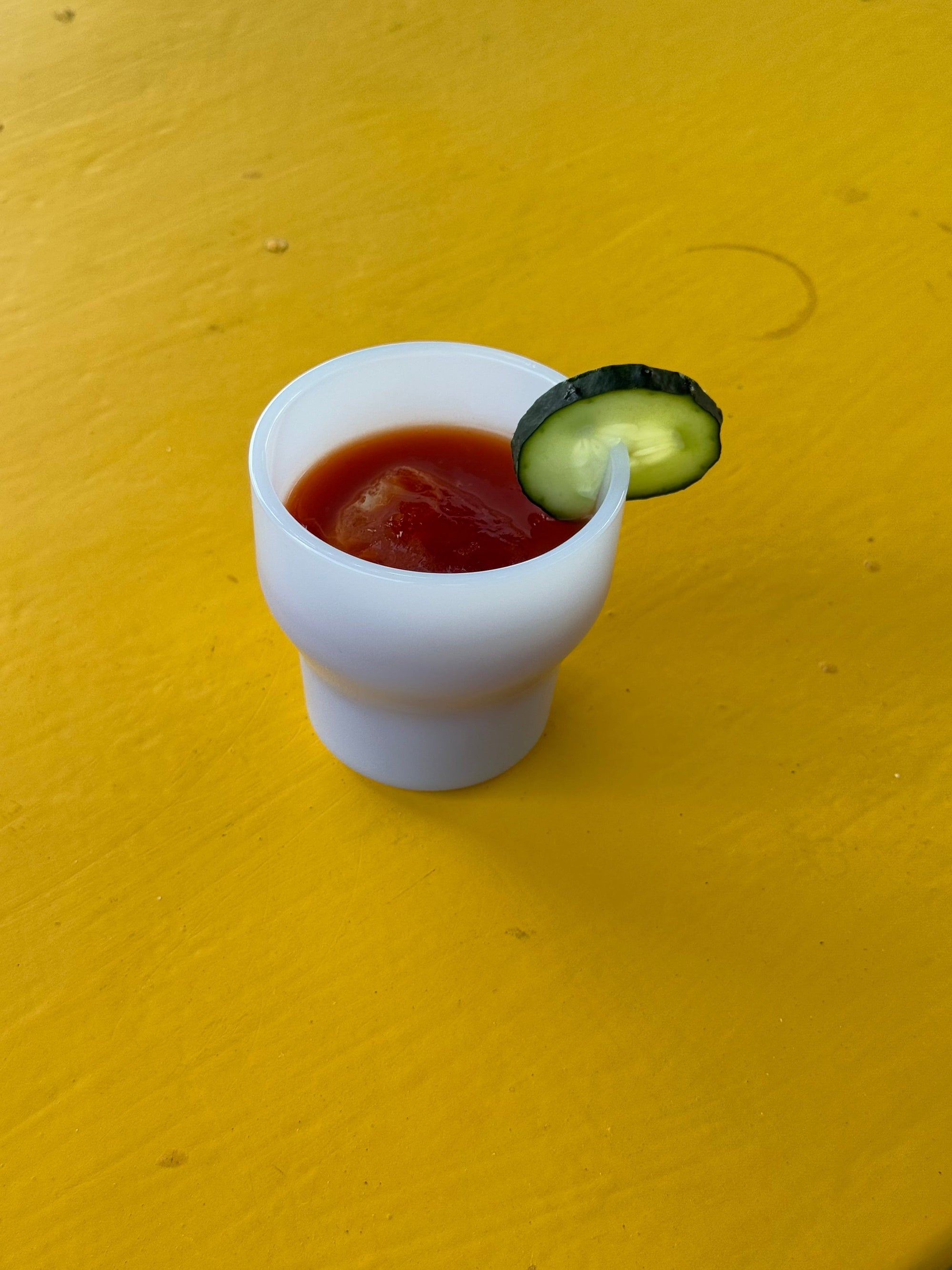 Brisita Glass Cup - Light Blue