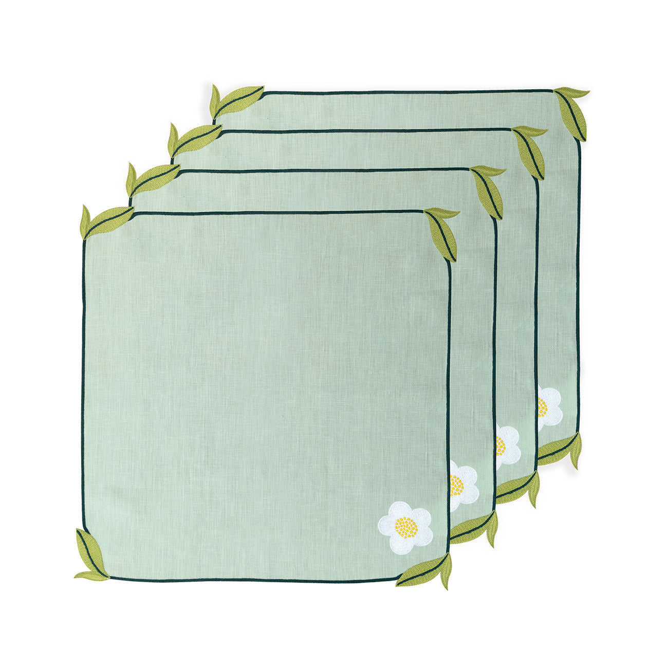 Embroidered Table Linen - Table Napkin (Set of 4)