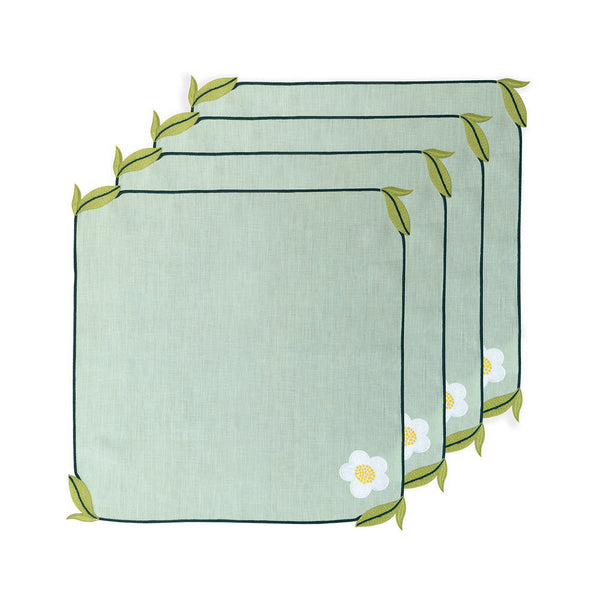 Embroidered Table Linen - Table Napkin (Set of 4)