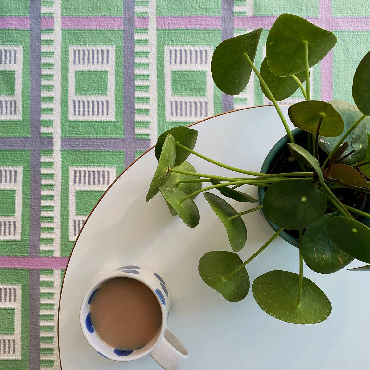 Labourdonnais Flatweave Rug - Green