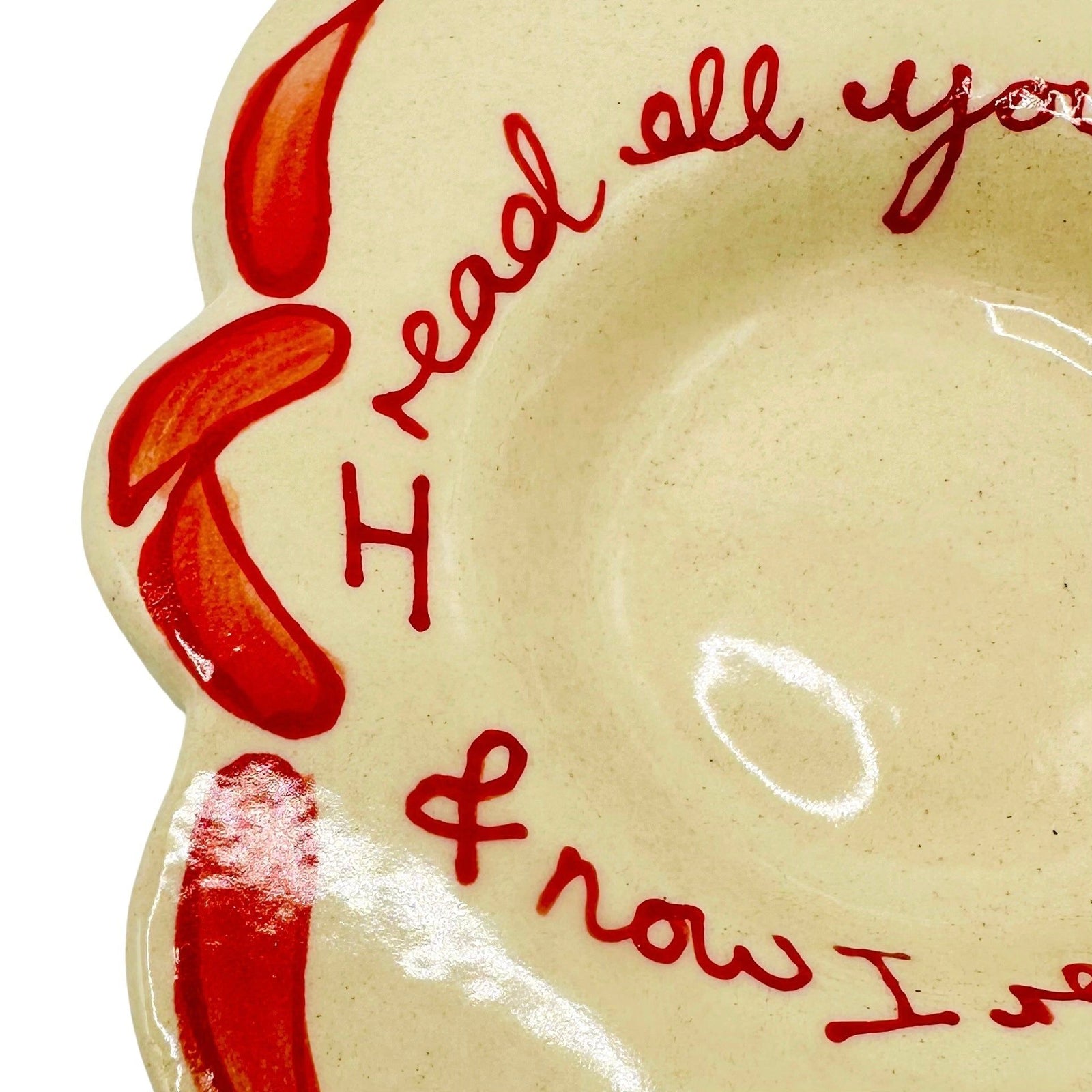 I Read All Your Texts Small Plate
