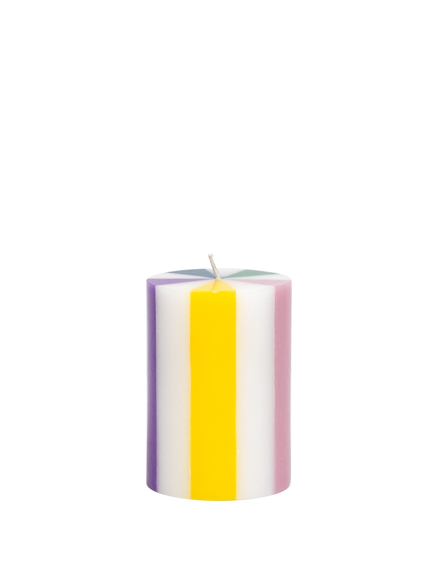 Stripe Pillar Candles S
