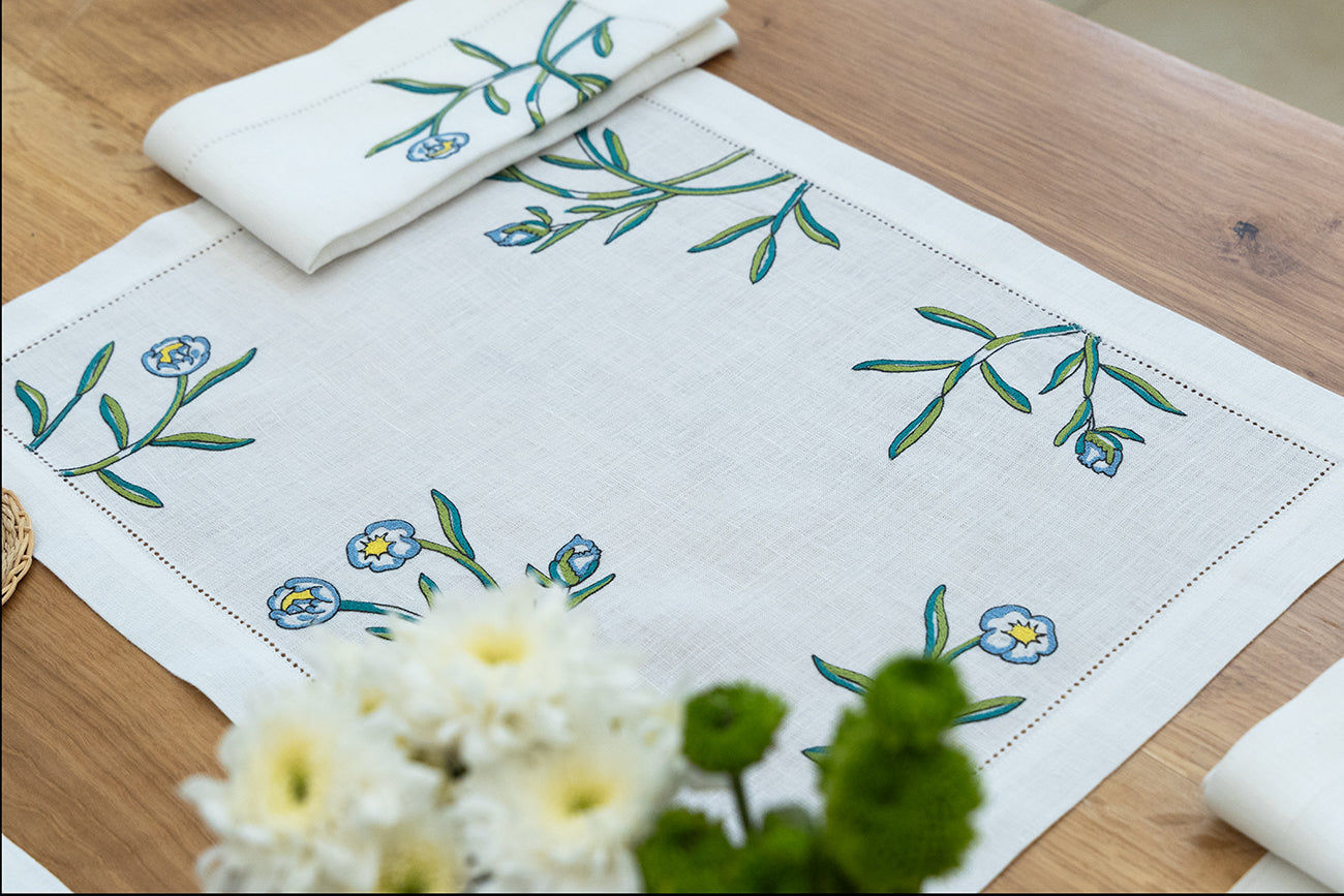 Watercolour Bloom - Placemats (Set of 4)