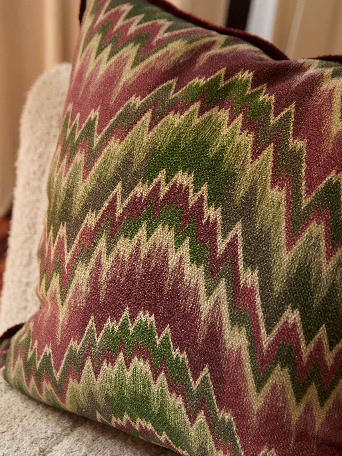 Pillow Herringbone Purple