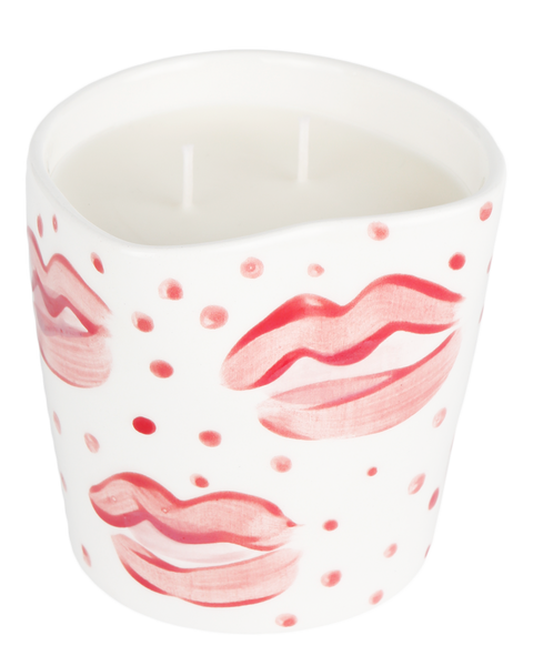 Kisses & Dots Fig Leaf Candle