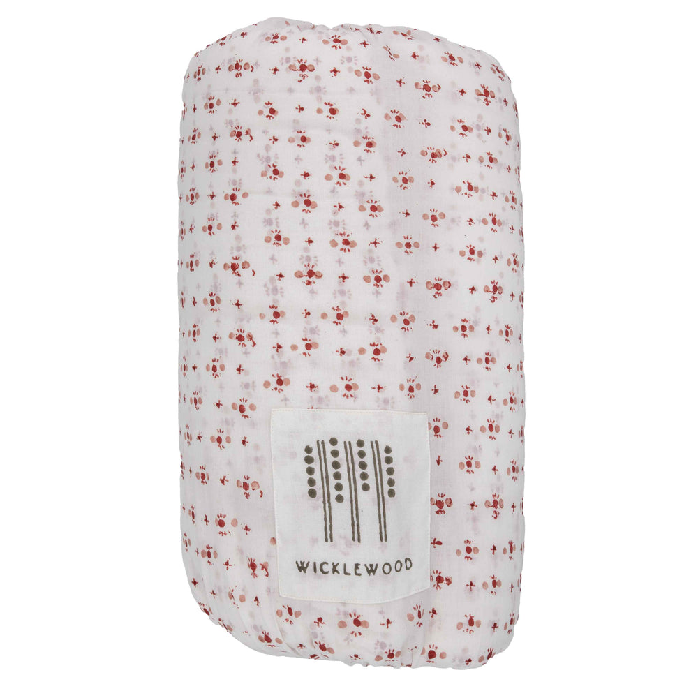 Double Clavel Pink Red Quilt