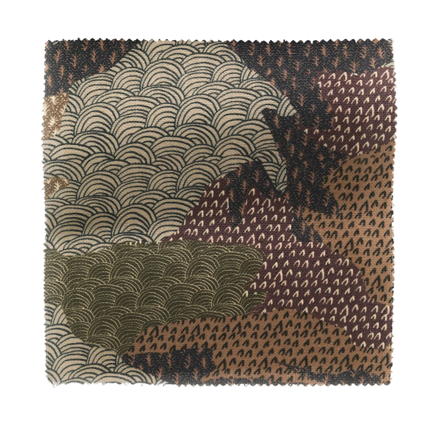 Ordnance survey - Autumn Berry (Fabric)
