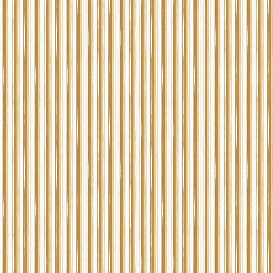 Modern Ticking Wallpaper - Ochre