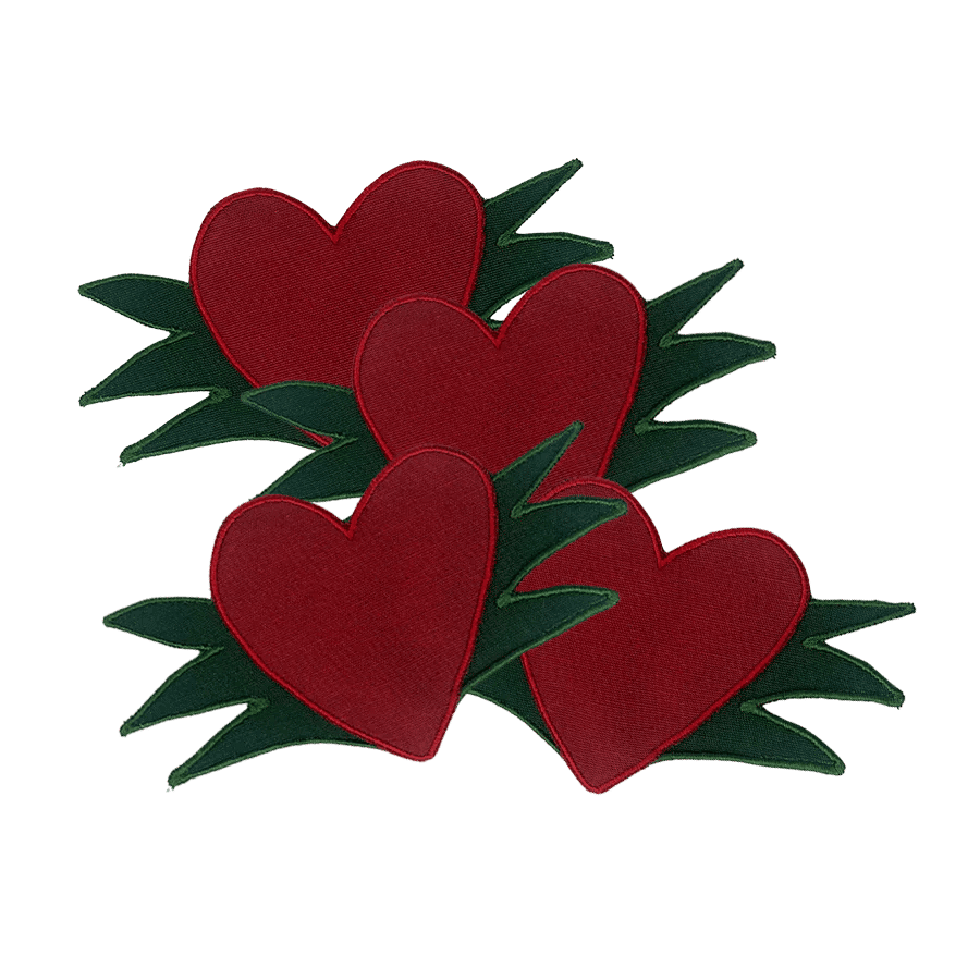“Cuore” - Set of 4 Cocktail Napkins