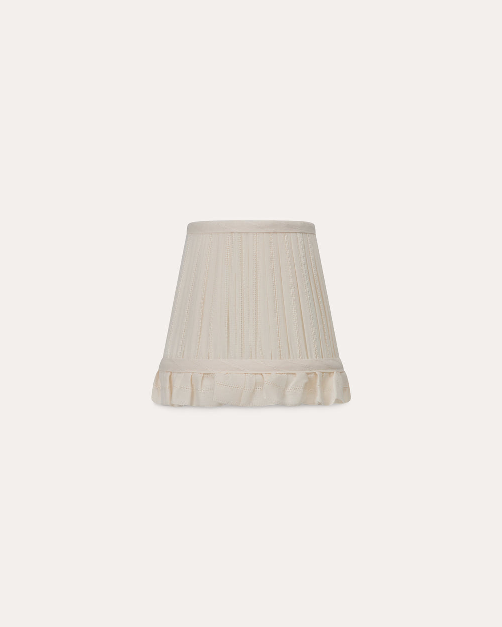 The Embroidered Cotton in Daisy Wall Light Lampshade