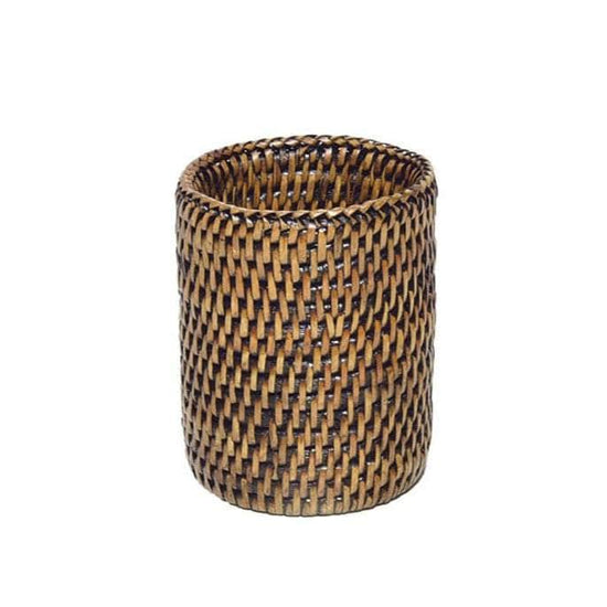 Rattan Bottle Holder - Brown