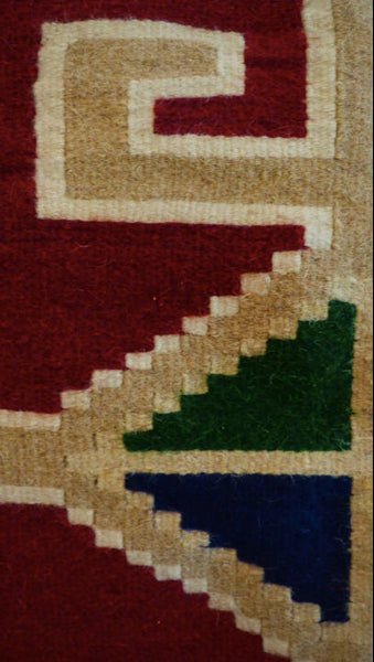 Vintage, Hand-Loomed, Decorative Wool Pillow Covers Set of Three