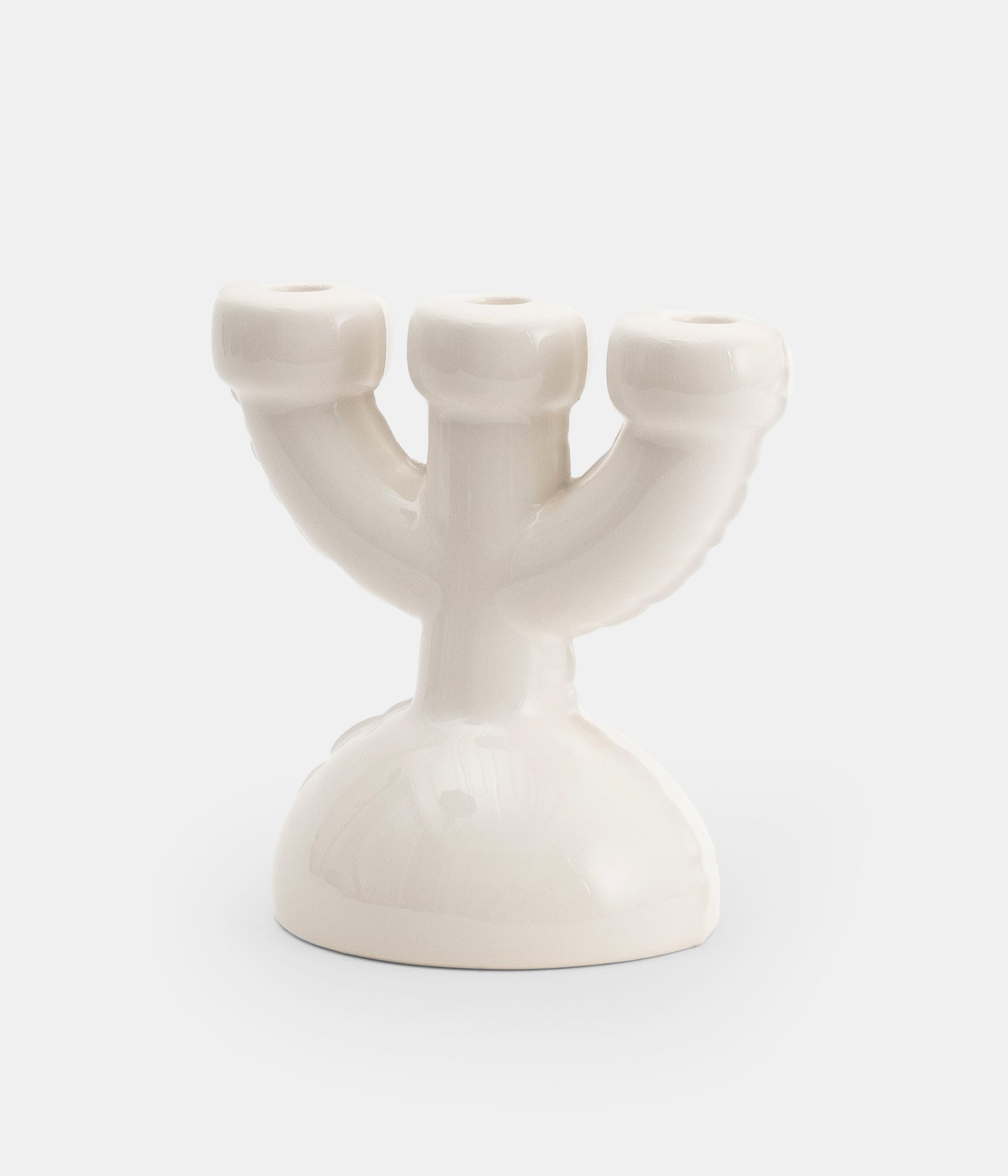 Candelabra 'ERIC' Bone Gloss