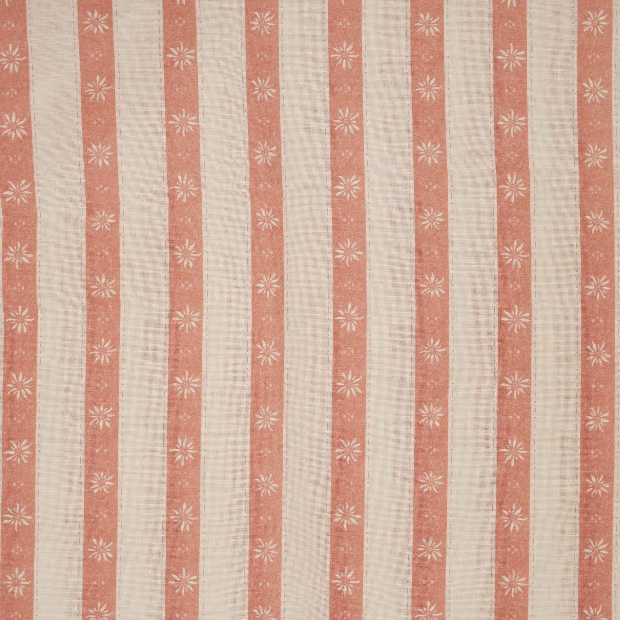 Edelweiss Stripe - Soft Red
