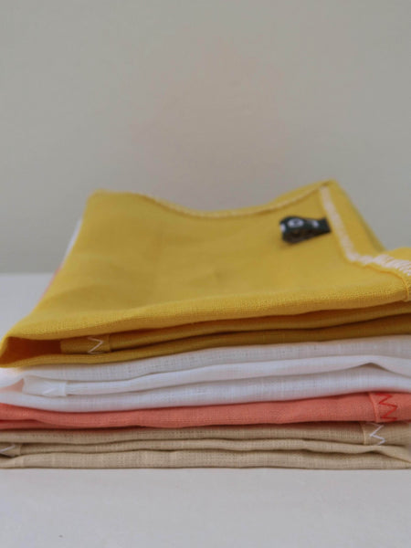 Irish Linen Napkin Sets of 4 - Multi Colour Options