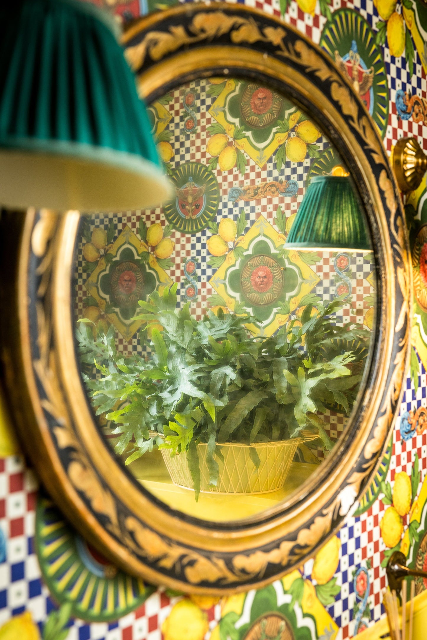 Wire Basket Planter | Sage Green & Blush