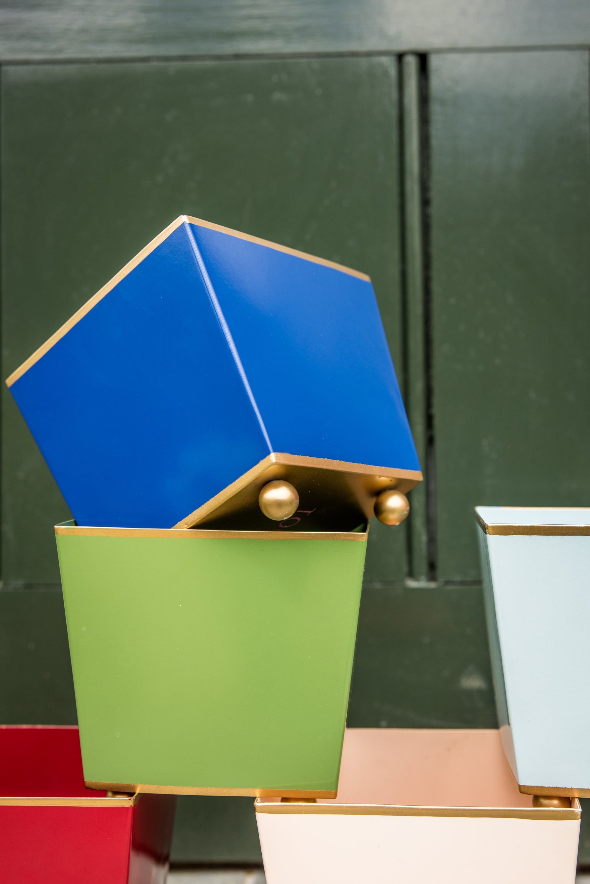 Square Planter | Small | Royal Blue