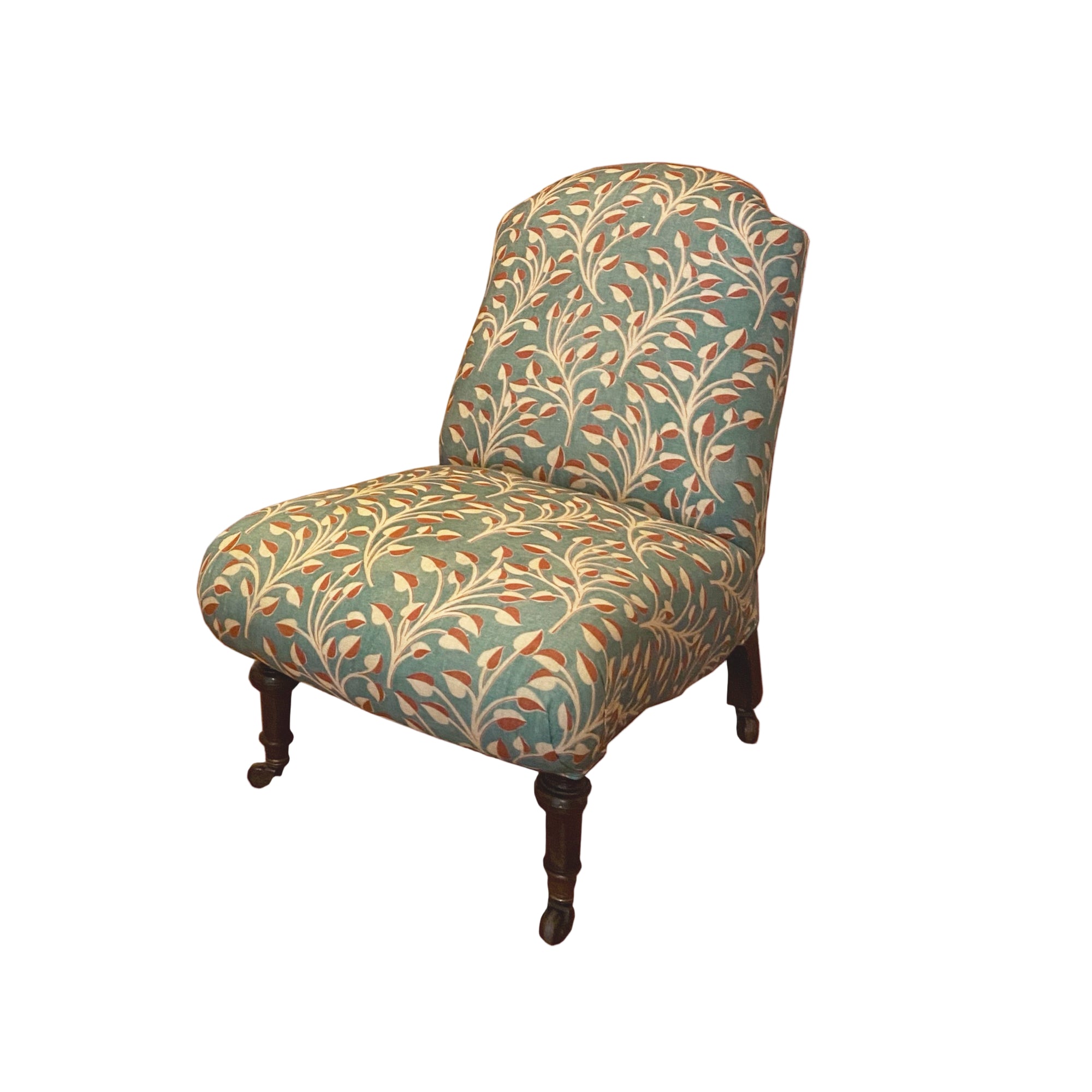 GUY – Antique Slipper Chair in Robert Kime Fabric