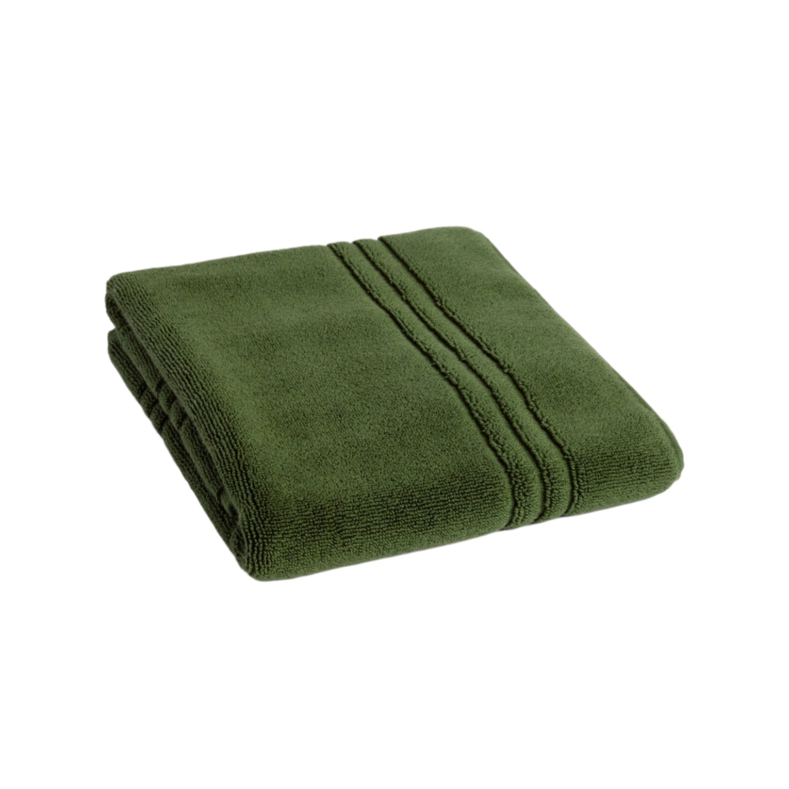 Organic Cotton Bath Mat - Forest Green