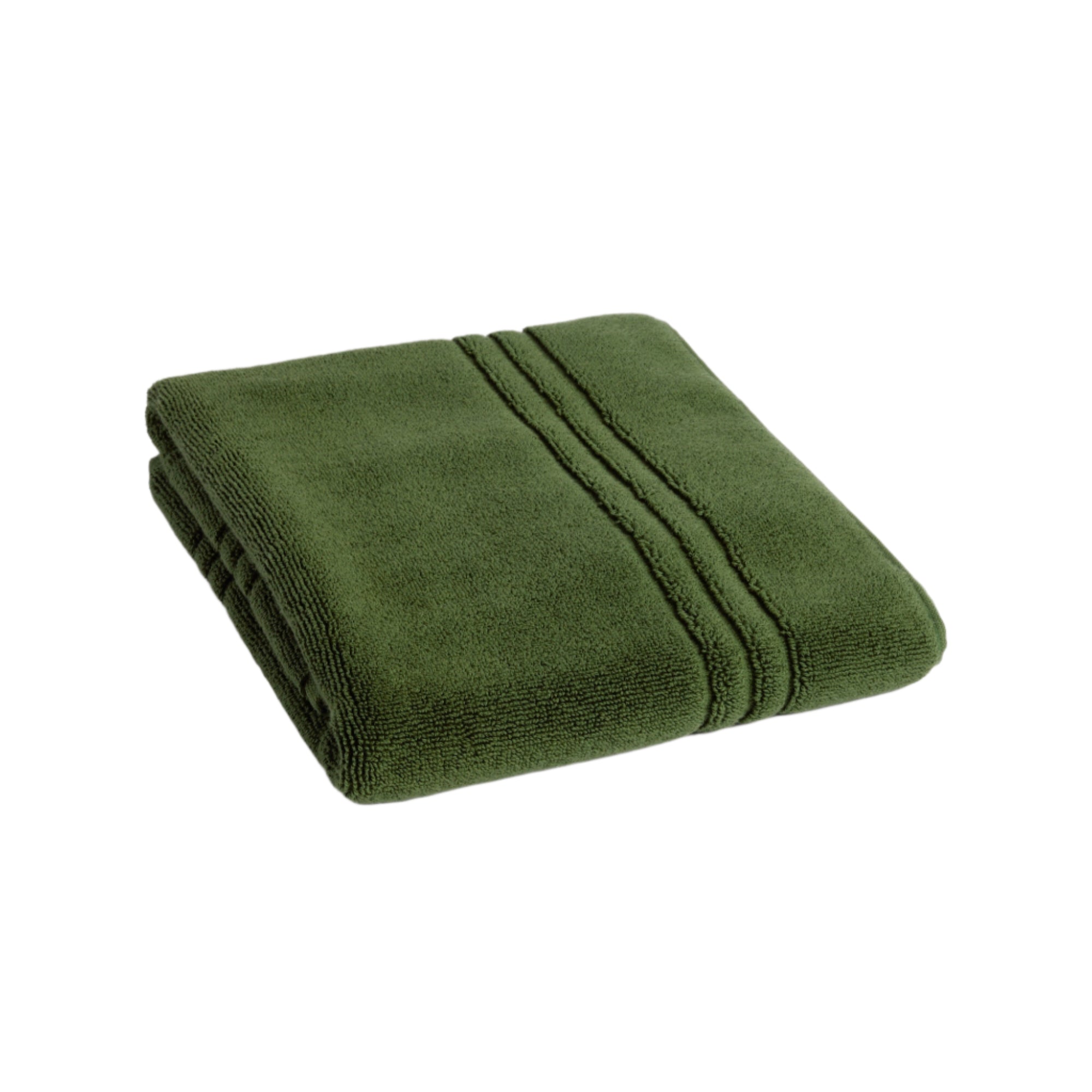 Organic Cotton Bath Mat - Forest Green