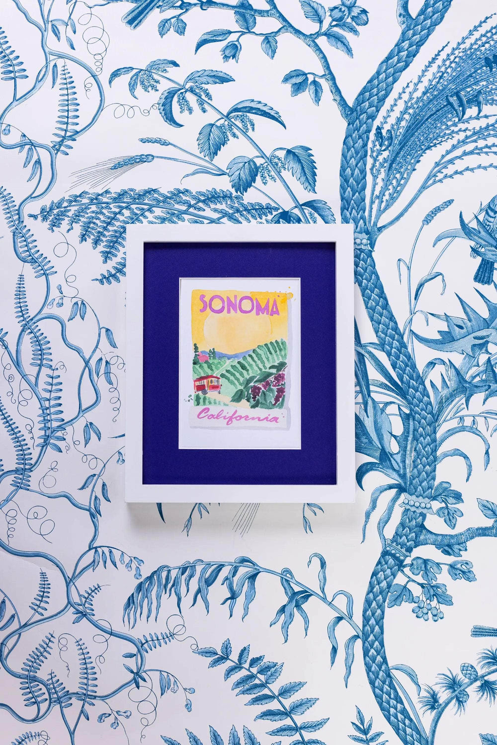 Sonoma Matchbook Print