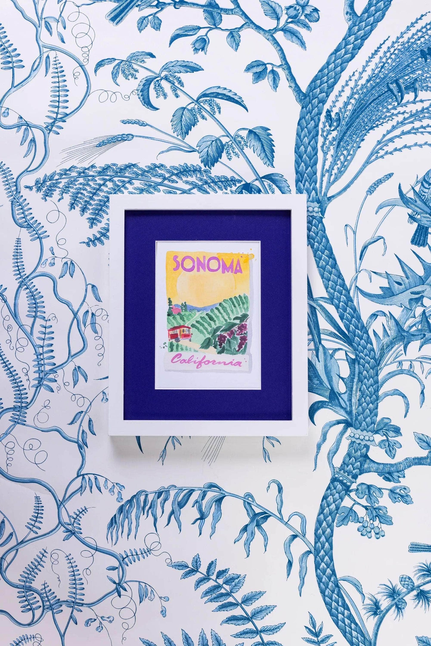 Sonoma Matchbook Print