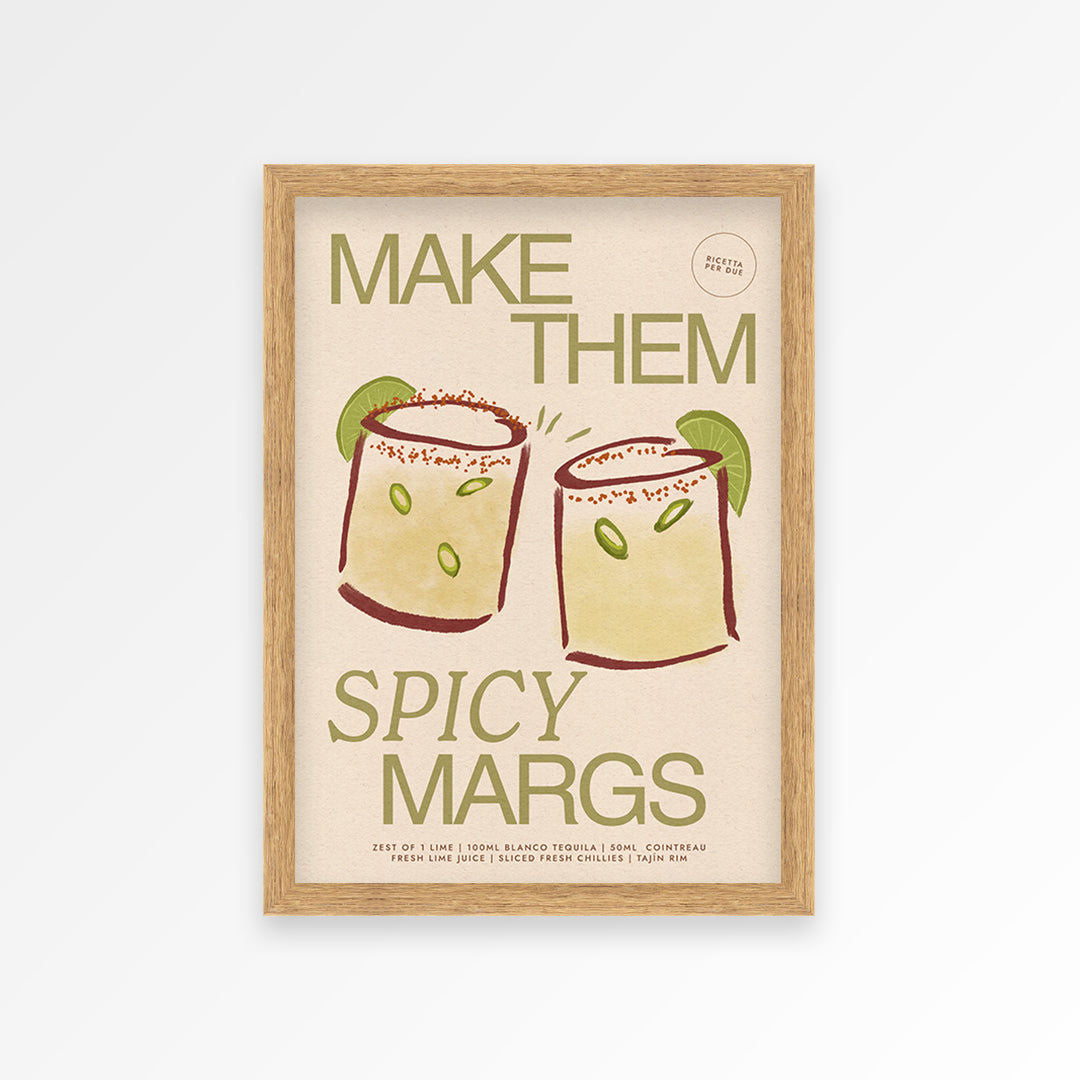 Spicy Marg Print