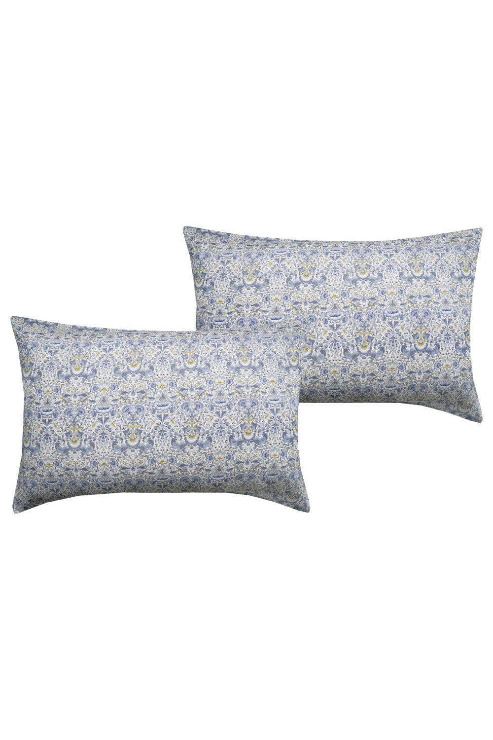 Bedding Made With Liberty Fabric Lodden China Blue