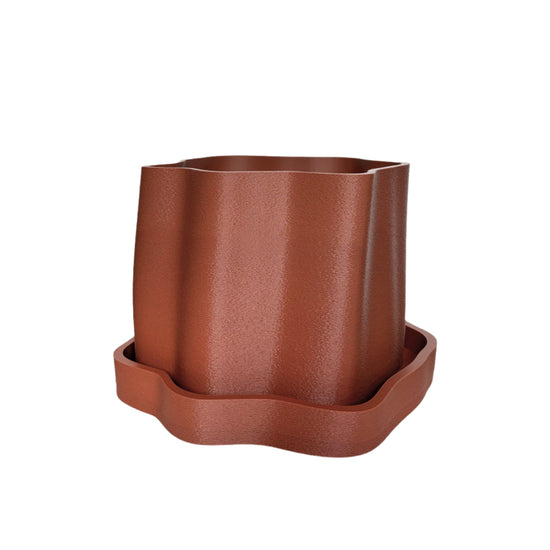 Amanitas Garden | Plant Pot 01 | Burnt Ochre