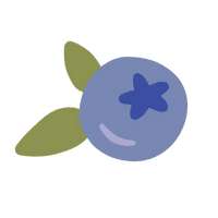 Soft Swaddle – Blueberries