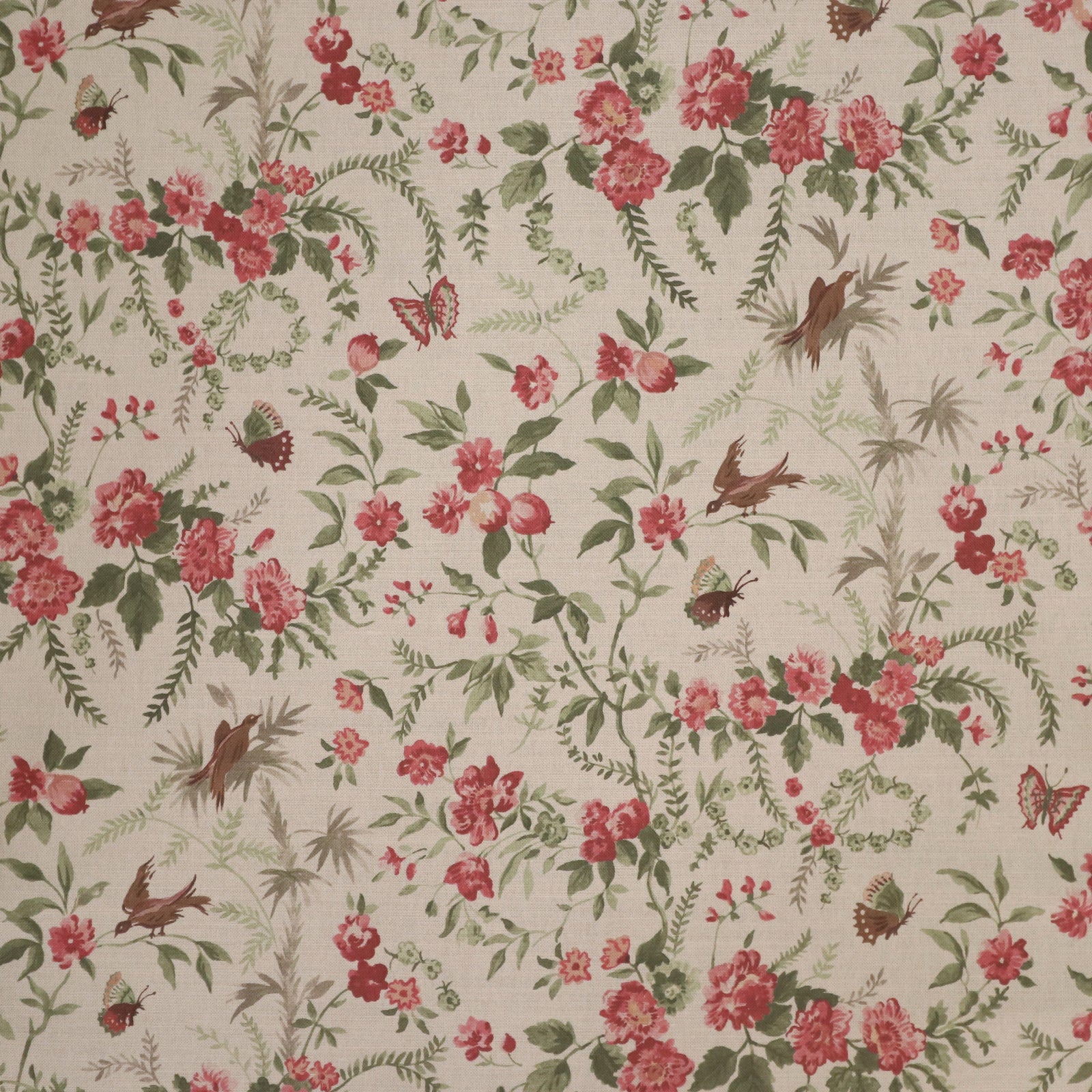 Maison Fleurie - Papillon Pink Moss Fabric